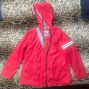 Urban Republic Girls Collection Red Rain Jacket